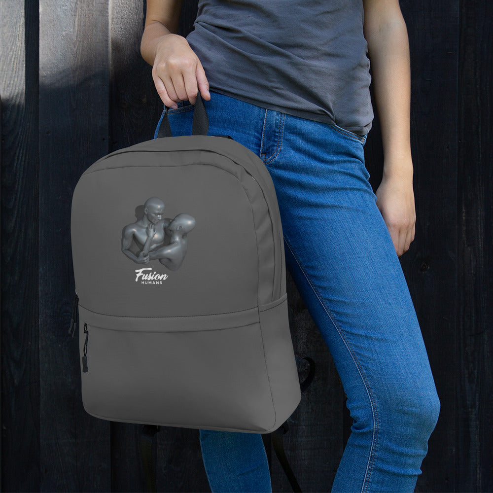 Mochila gris  Fusion humans forma II