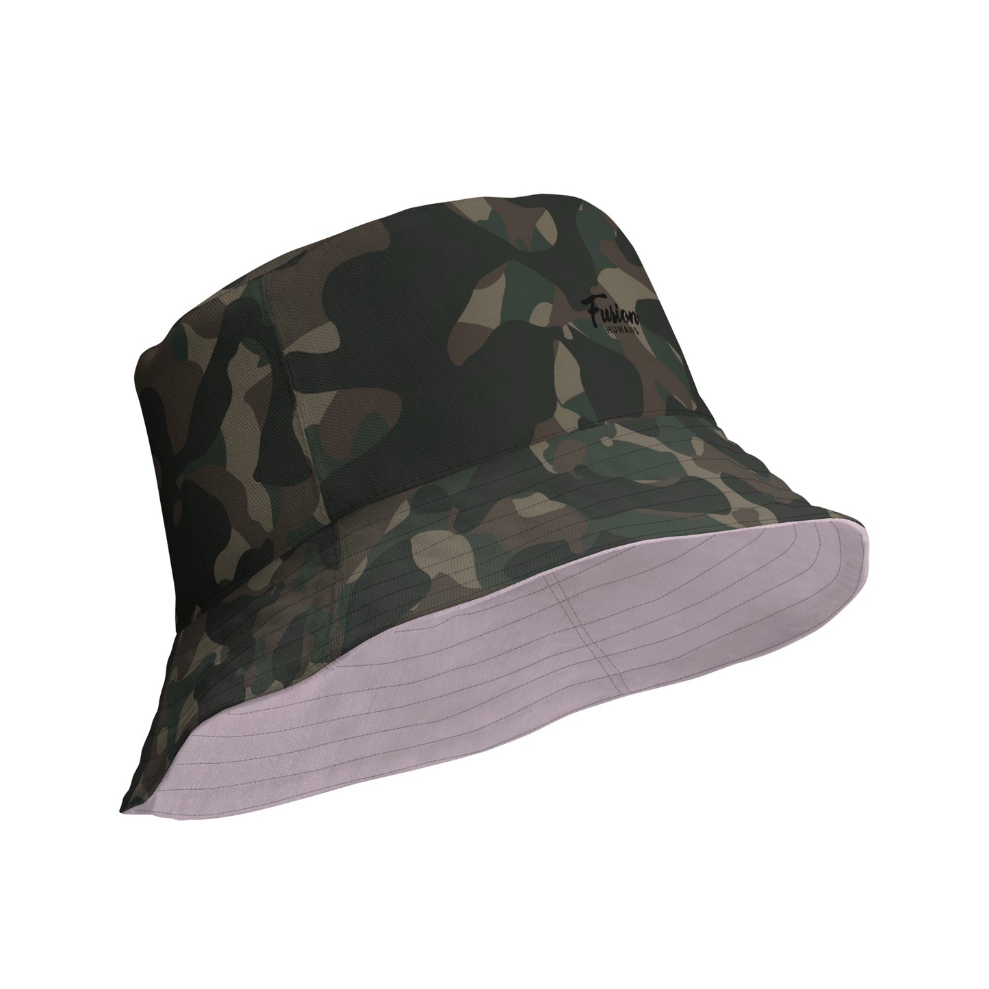 Gorro reversible camuflaje rosa