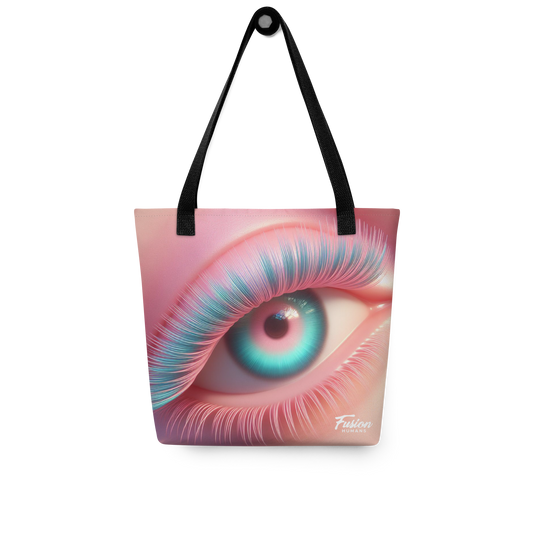 Bolsa de tela pastel eye