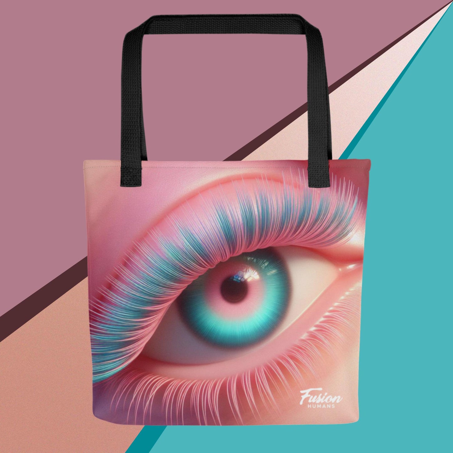 Bolsa de tela pastel eye