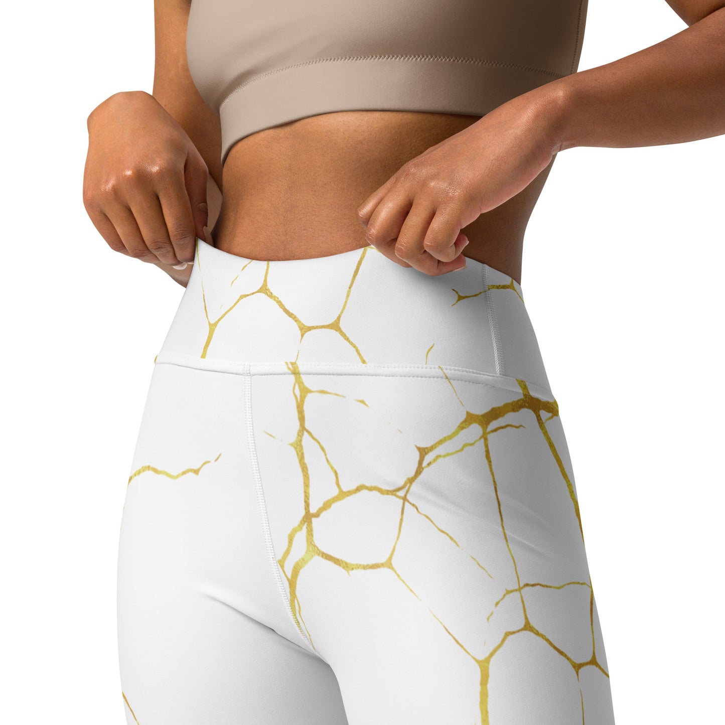 Leggings de yoga Gold