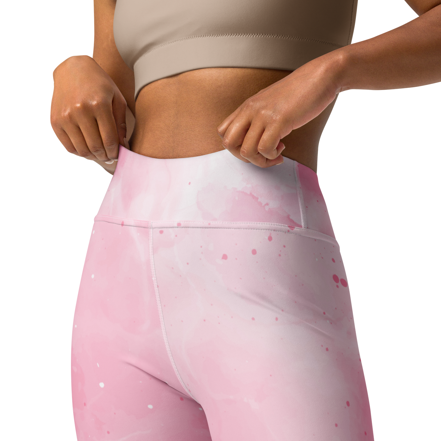 Leggings rosa claro