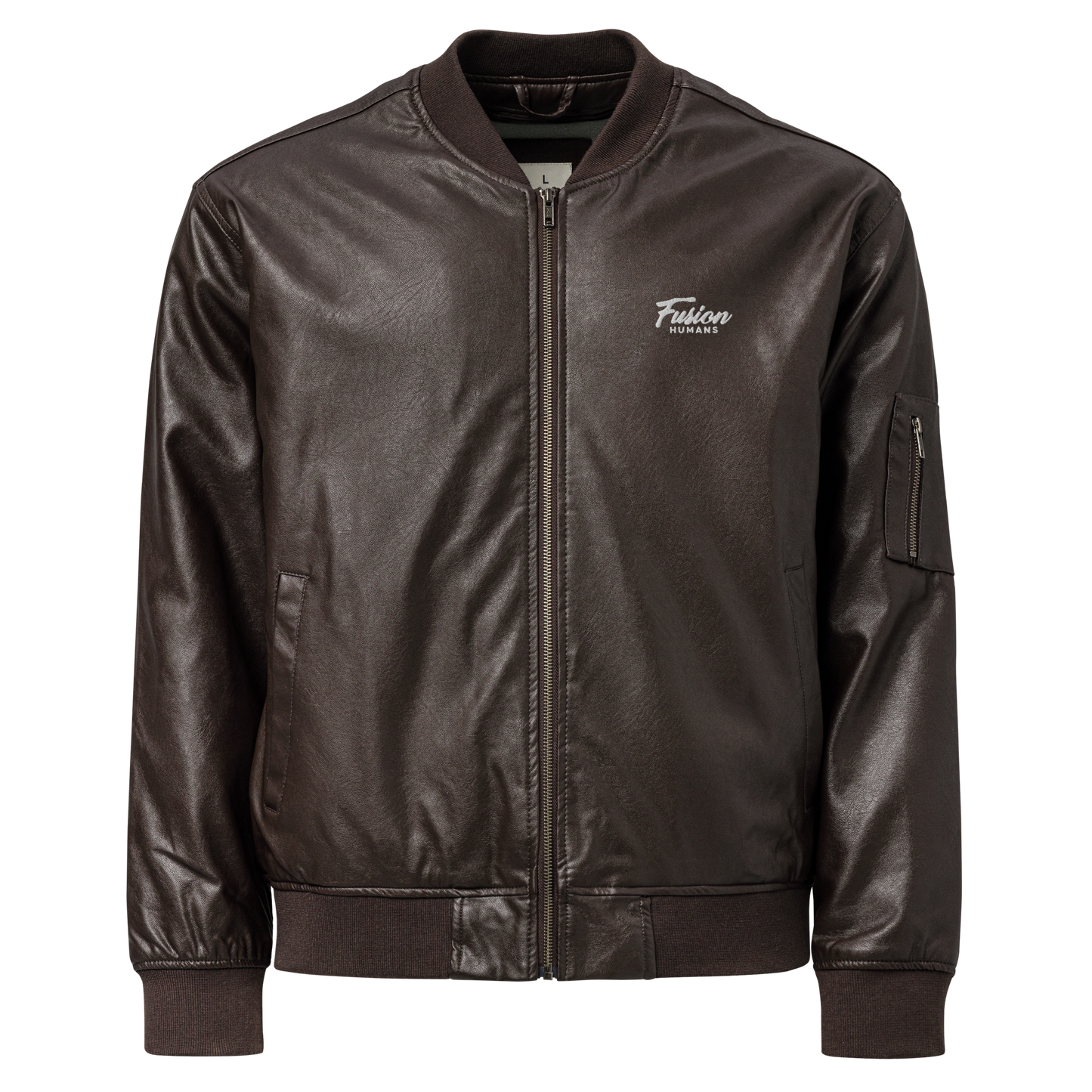 Chaqueta bomber piel vegana