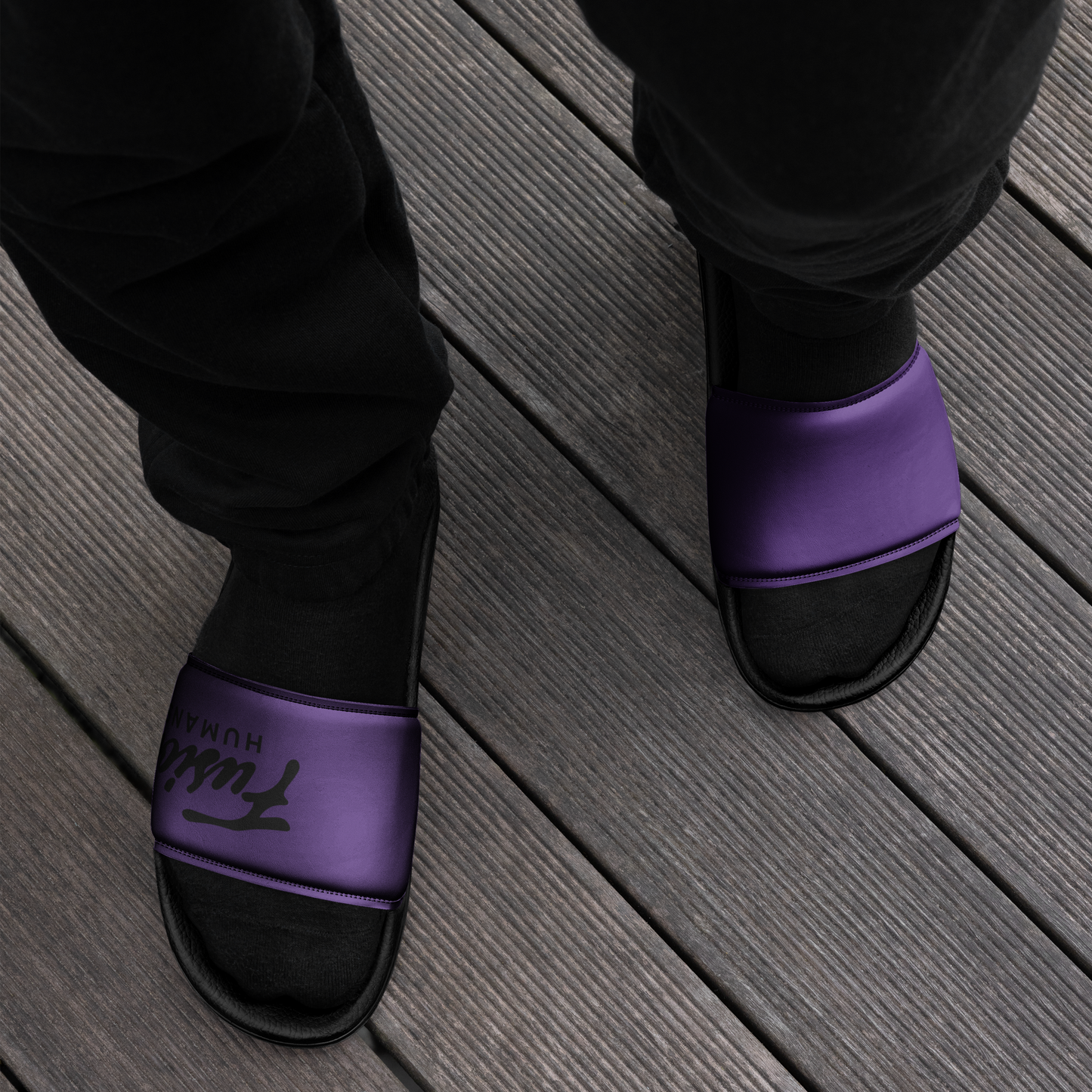 Chanclas purple dark