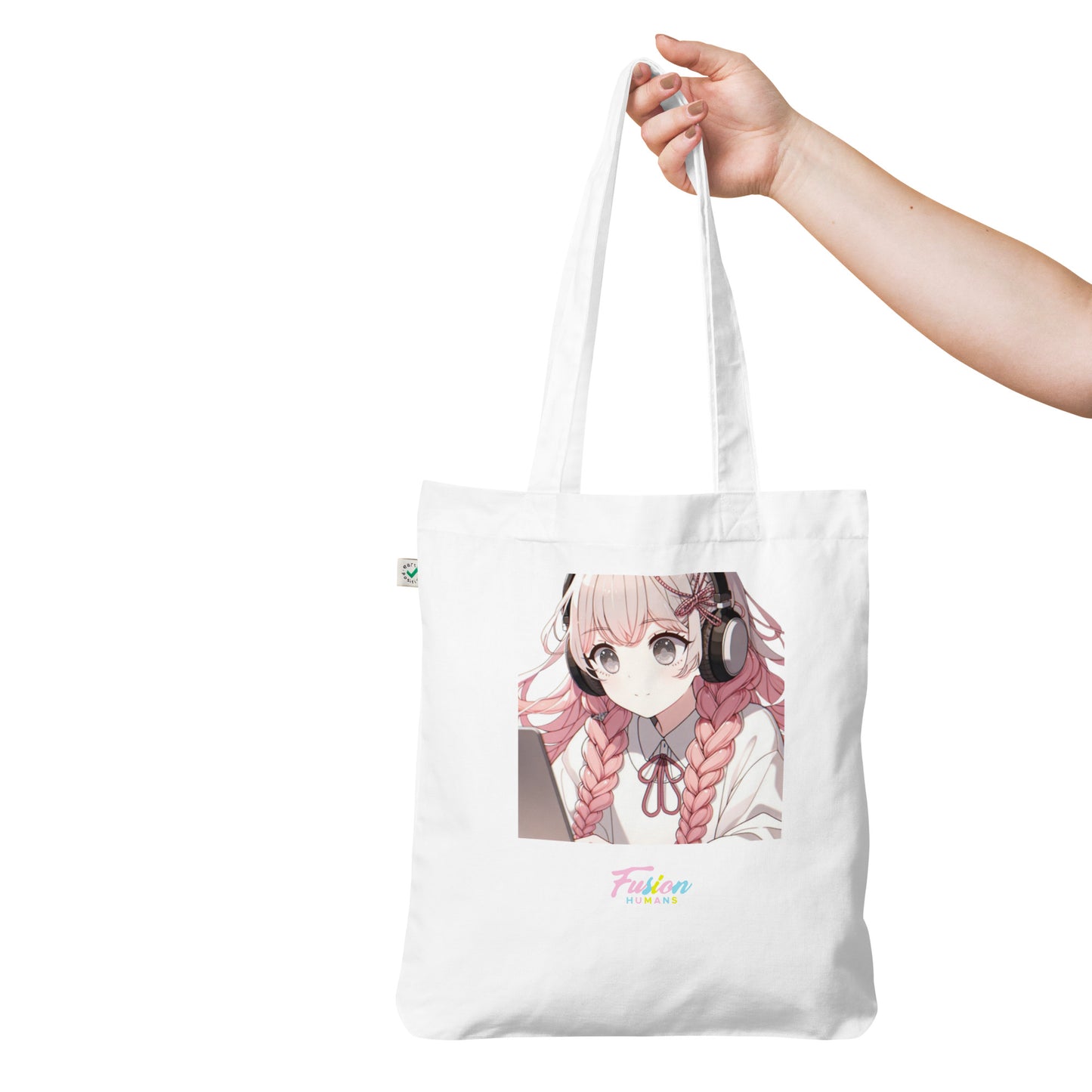 Tote bag orgánica anime