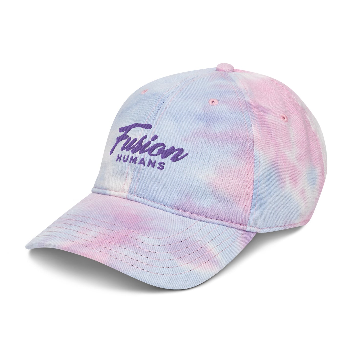 Gorra fh con efecto tie dye pastel