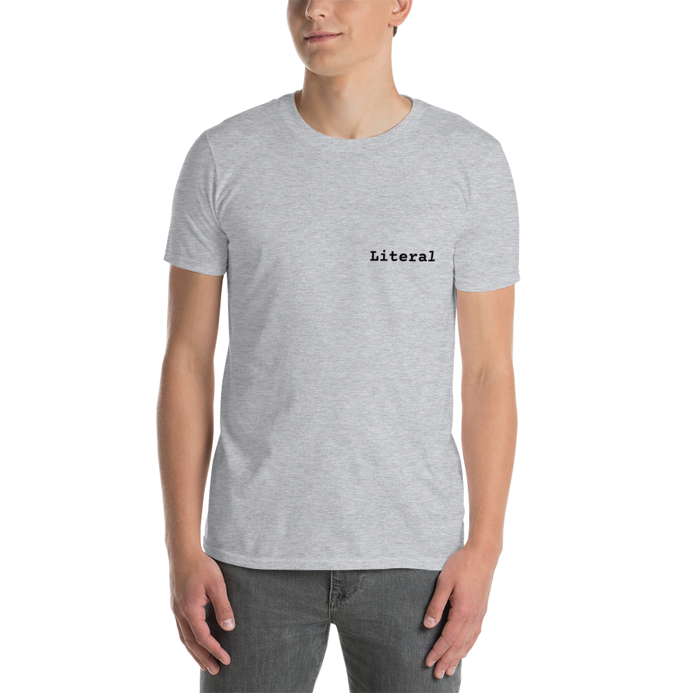 Camiseta  unisex Literal