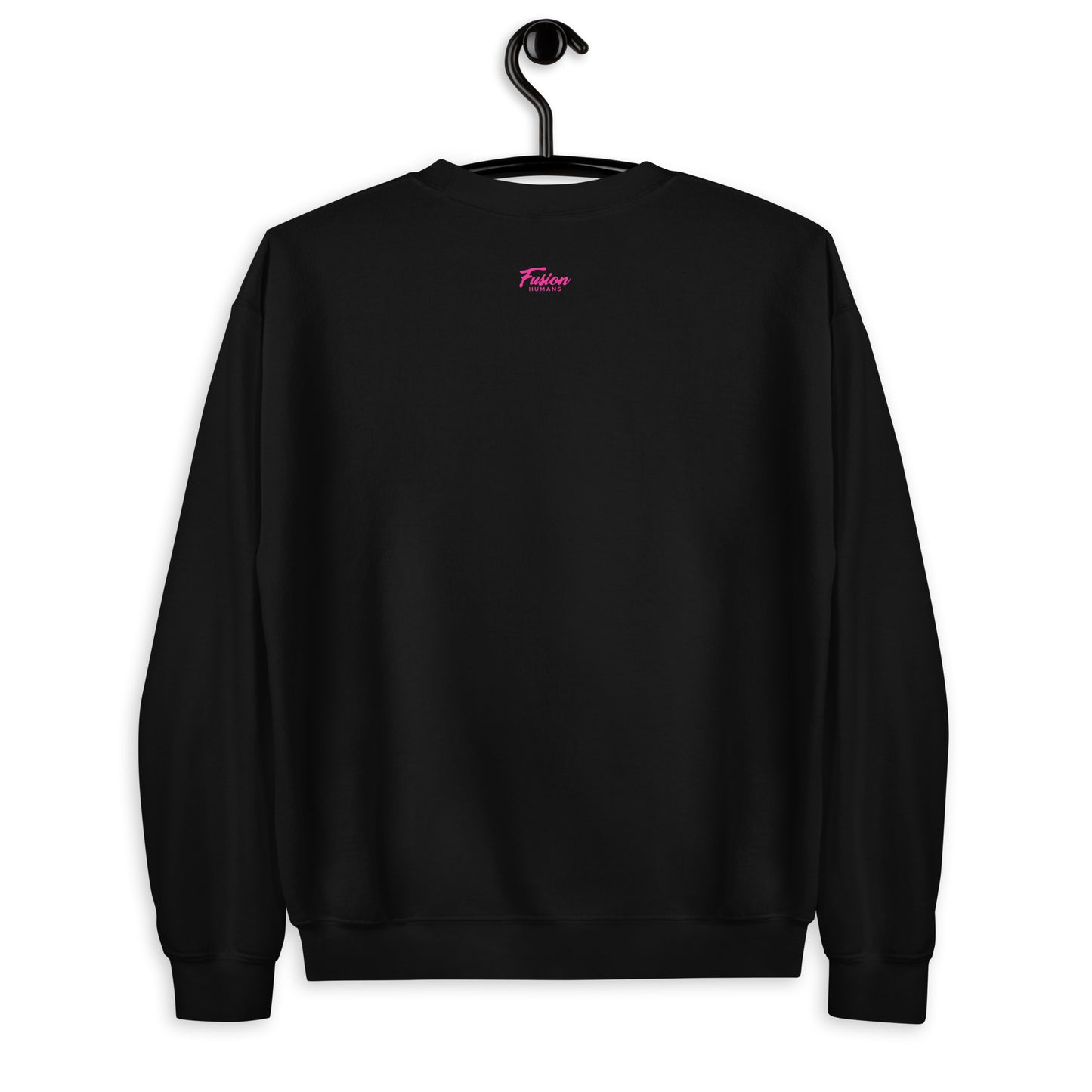 Sudadera unisex  rosa intenso