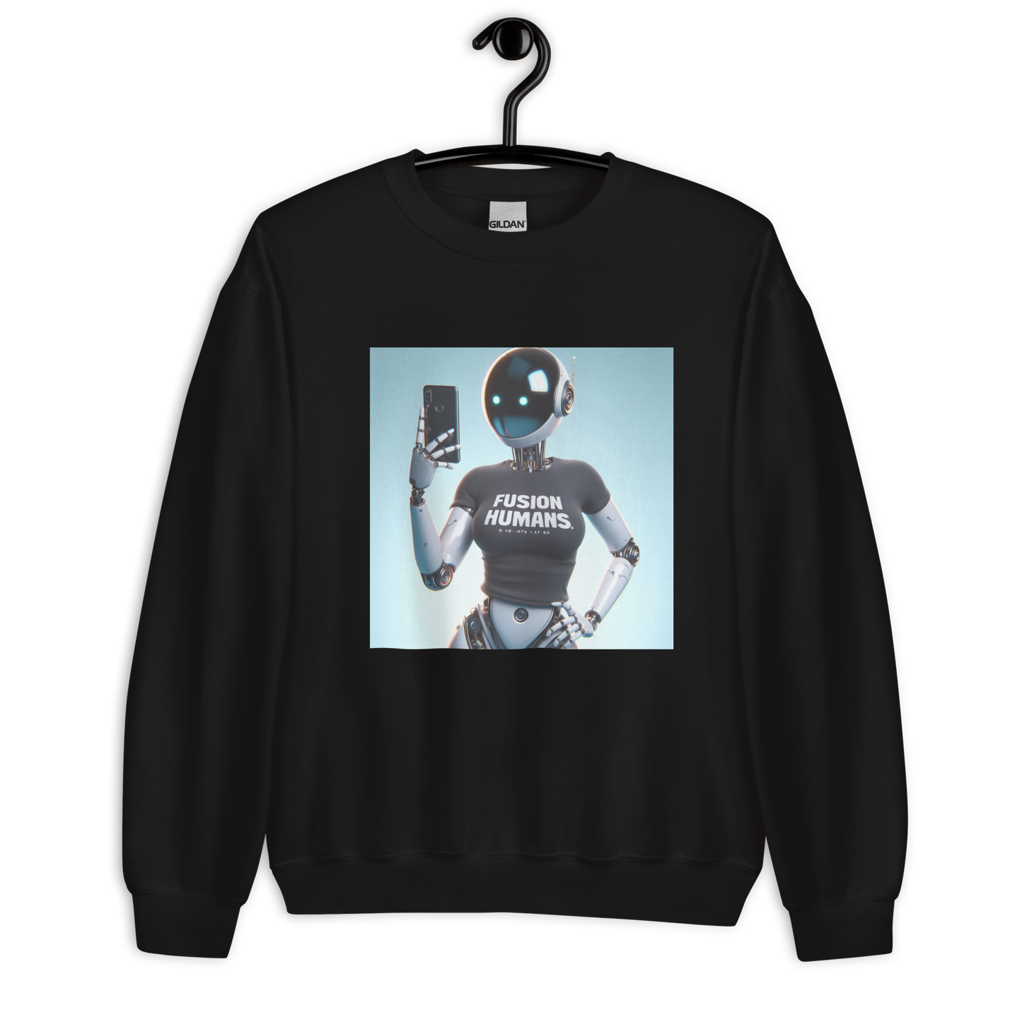 Sudadera unisex "robot woman"