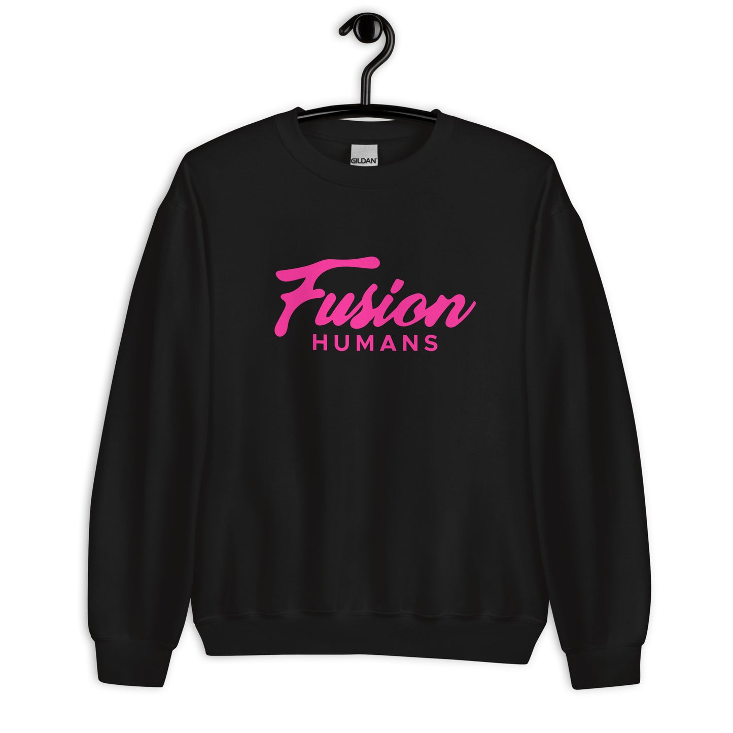 Sudadera unisex  rosa intenso