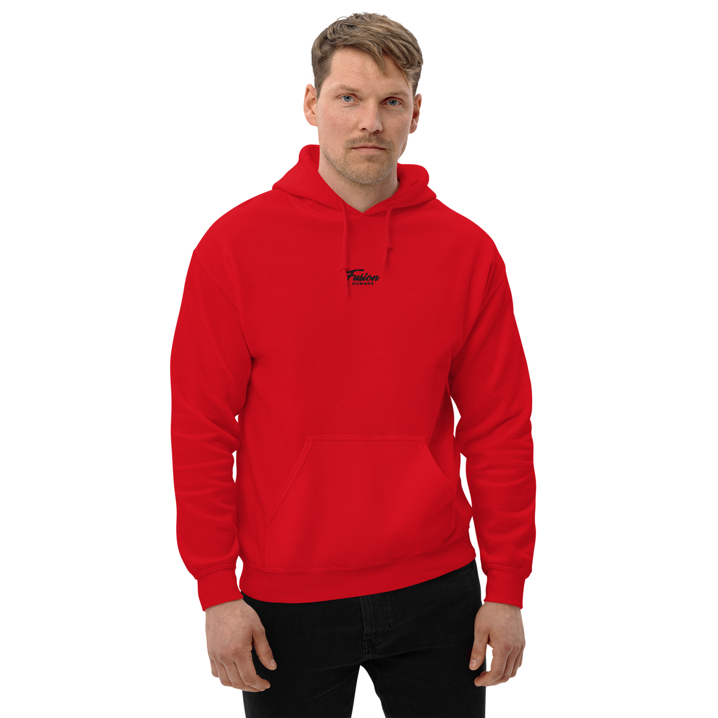 Sudadera rojo intenso unisex