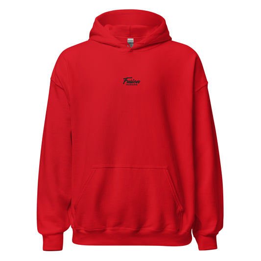 Sudadera rojo intenso unisex