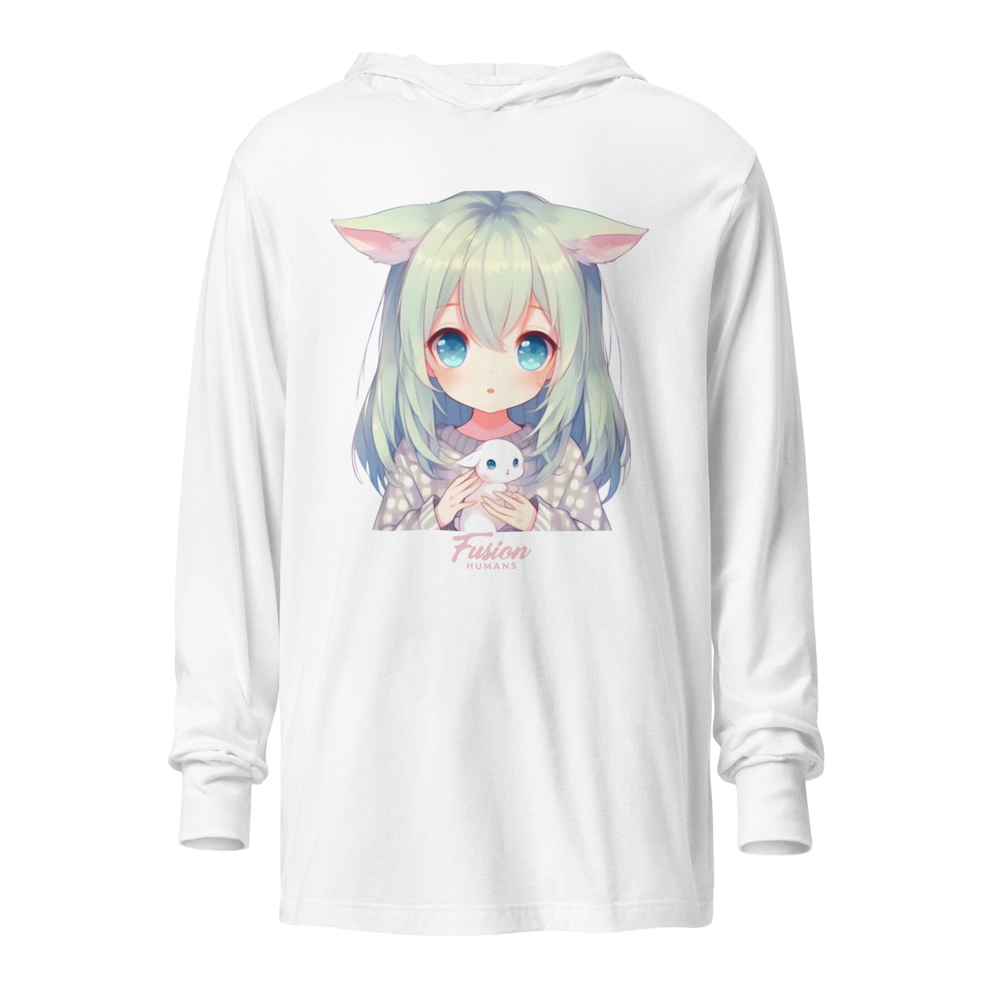 Camiseta de manga larga con capucha