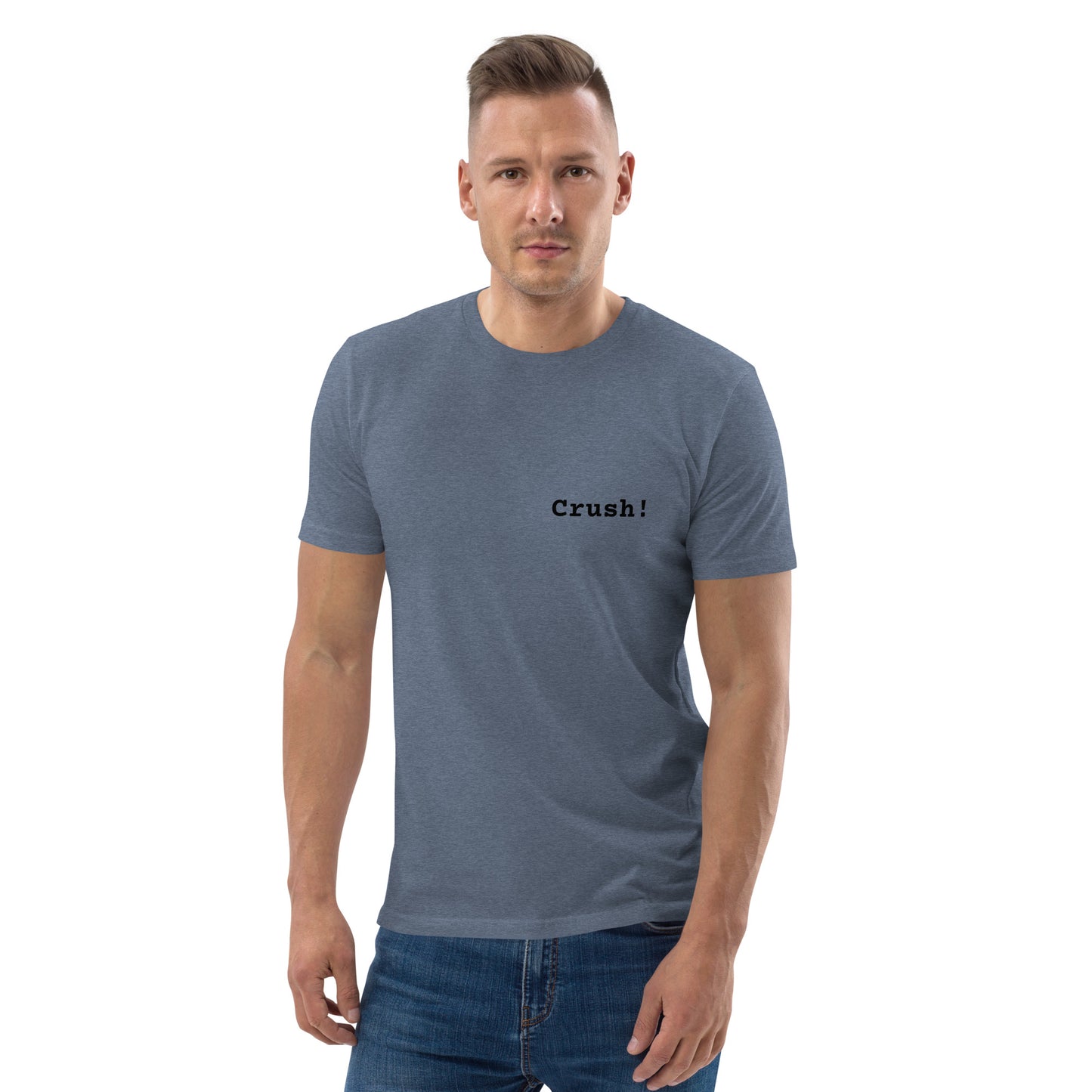 Camiseta de algodón orgánico unisex crush!