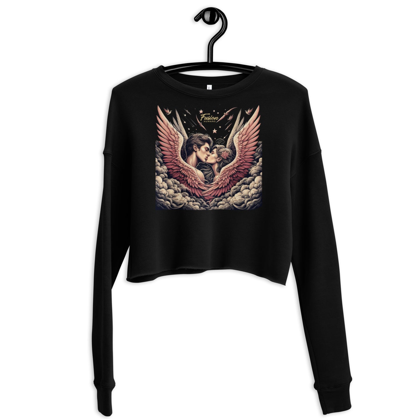 Sudadera corta Angels